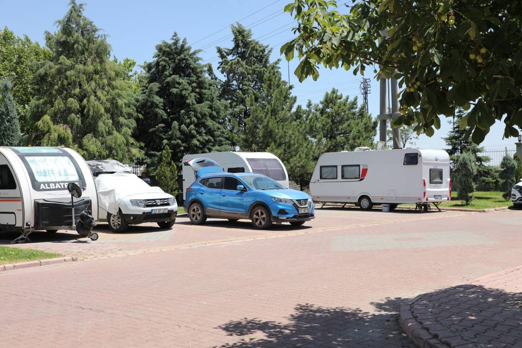 Konya’da ilk ve tek! Bu park karavan tutkunlarının uğrak noktası 3